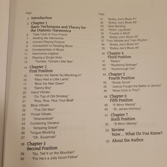 New Hohner Harmonica And Music Book - Picture 6 of 12